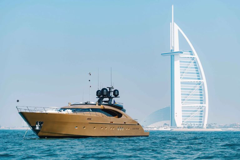 why rent a yacht in dubai