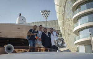 grand prix f1 abu dhabi 2019 on the yacht event